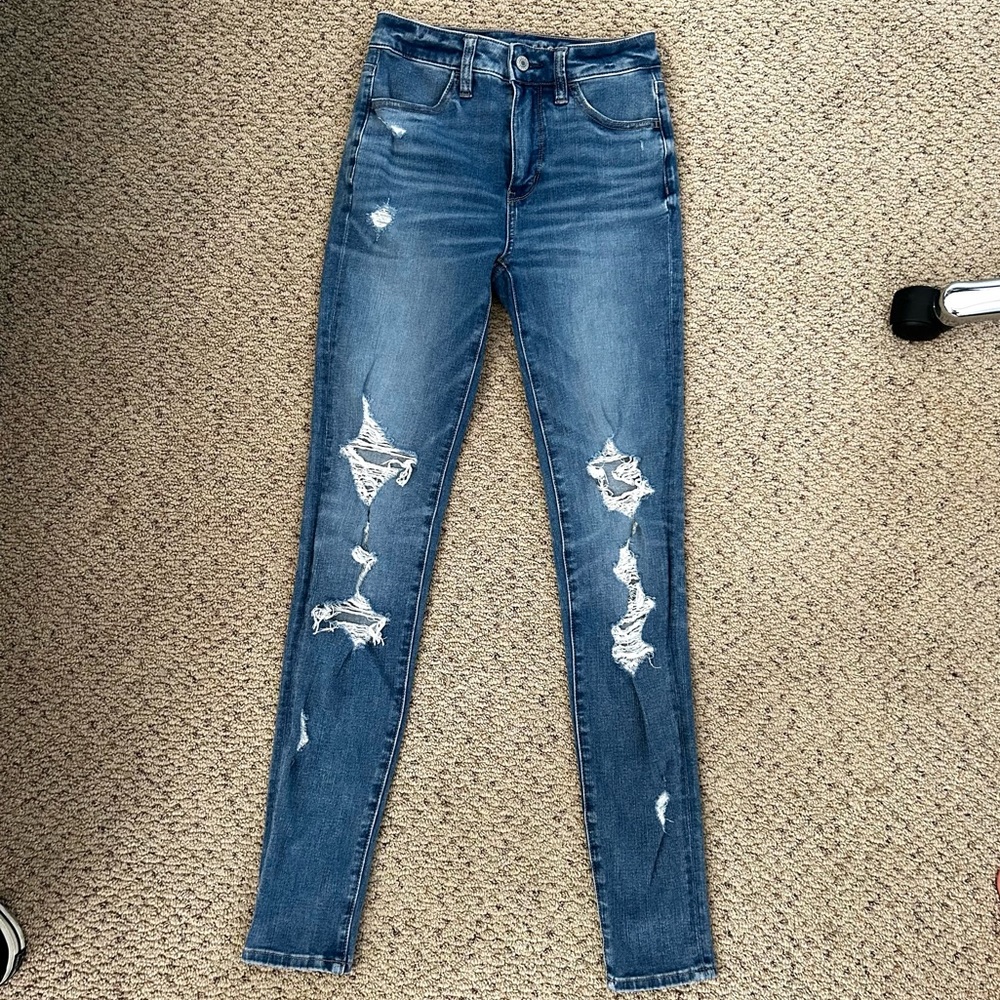 American Eagle Super Hi-Rise Jegging